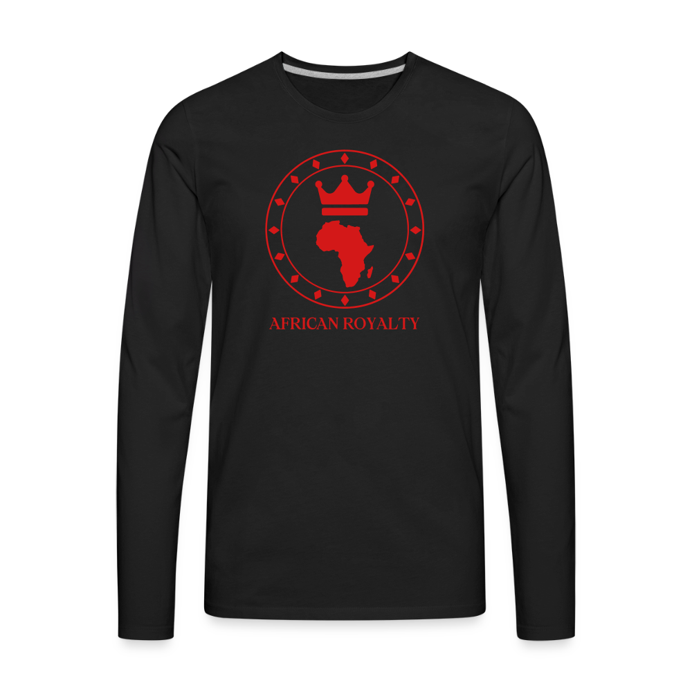 Men's Premium Long Sleeve T-Shirt - black