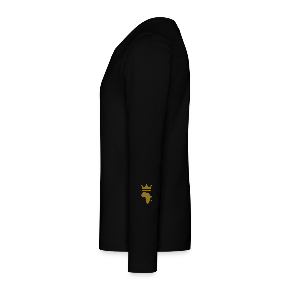 Kids' Premium Long Sleeve T-Shirt - black