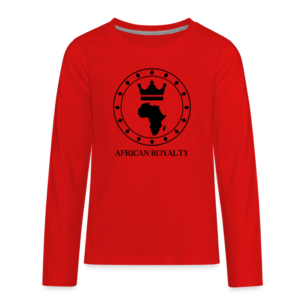 Kids' Premium Long Sleeve T-Shirt - red
