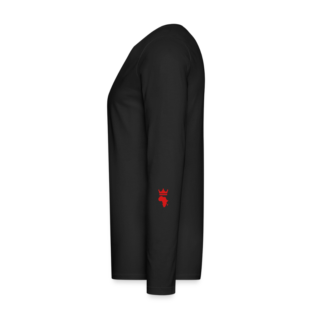 Men's Premium Long Sleeve T-Shirt - black