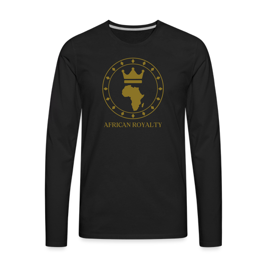 Men's Premium Long Sleeve T-Shirt - black