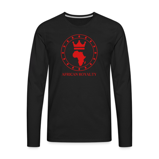 Men's Premium Long Sleeve T-Shirt - black