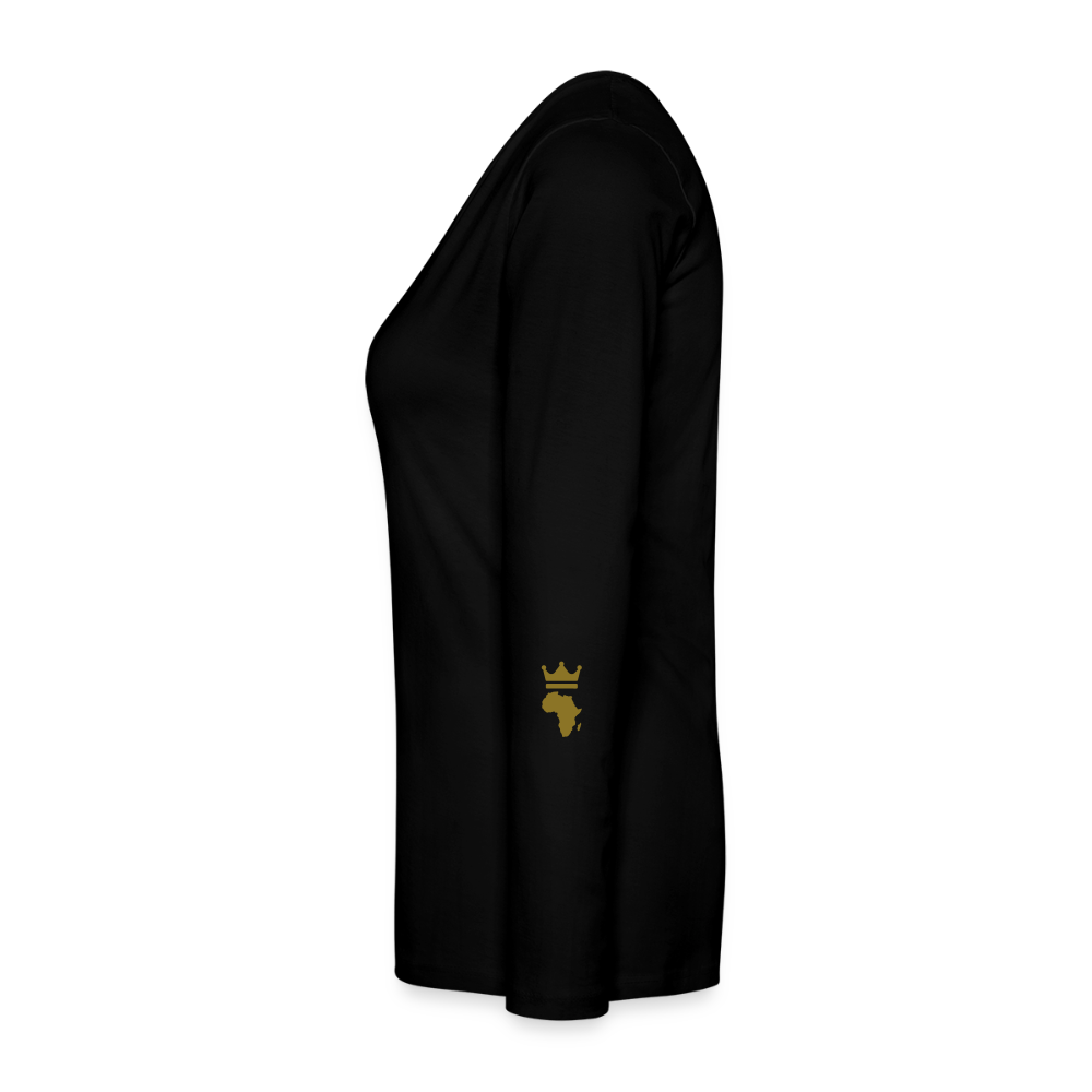 Women's Premium Long Sleeve T-Shirt - black