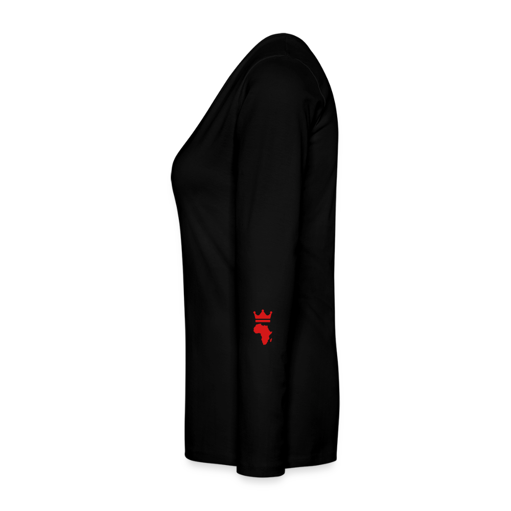 Women's Premium Long Sleeve T-Shirt - black