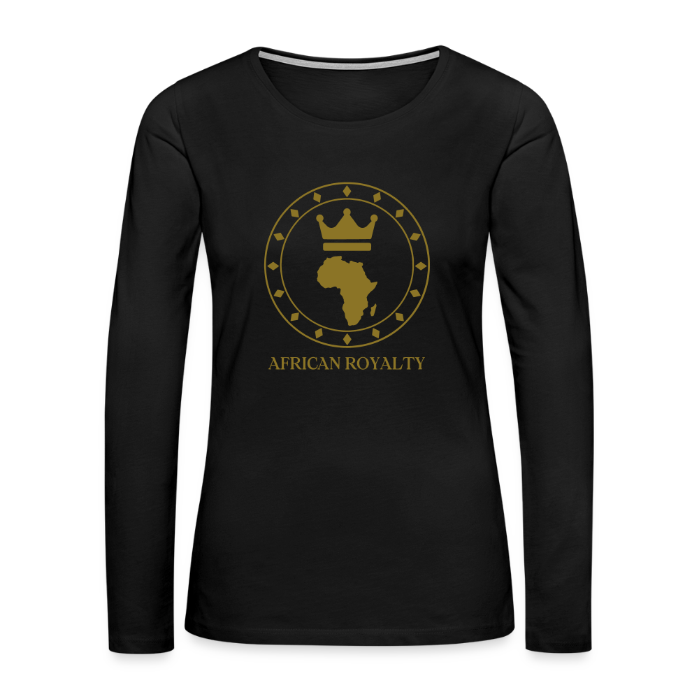 Women's Premium Long Sleeve T-Shirt - black