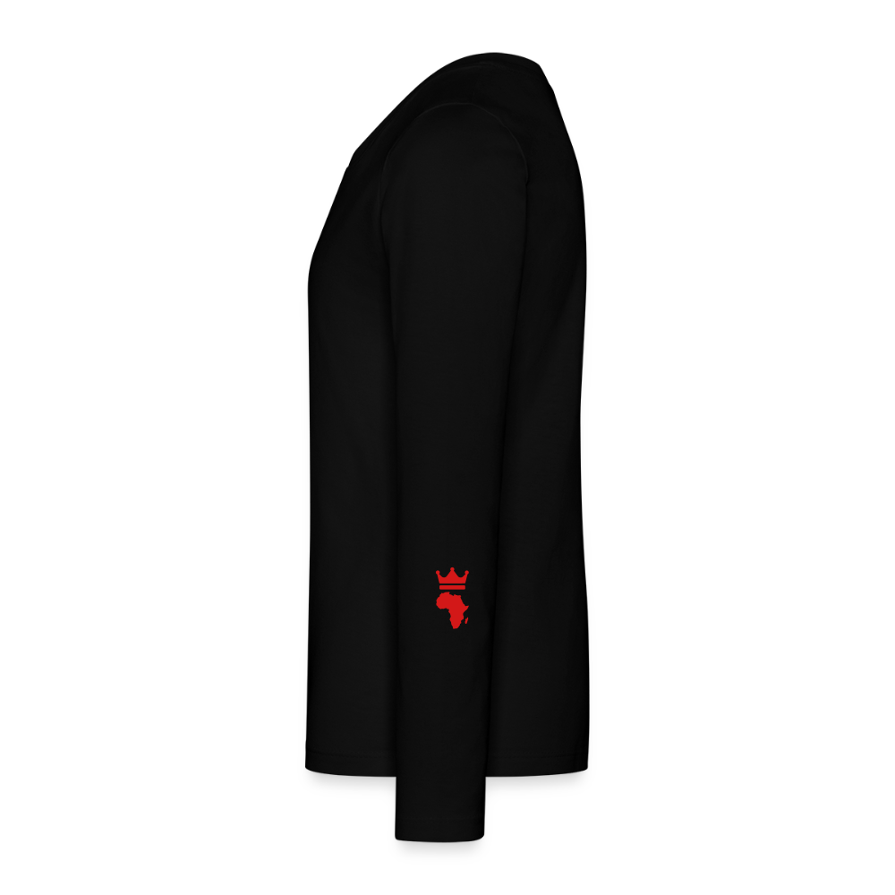 Kids' Premium Long Sleeve T-Shirt - black