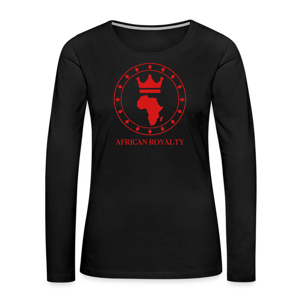 Women's Premium Long Sleeve T-Shirt - black